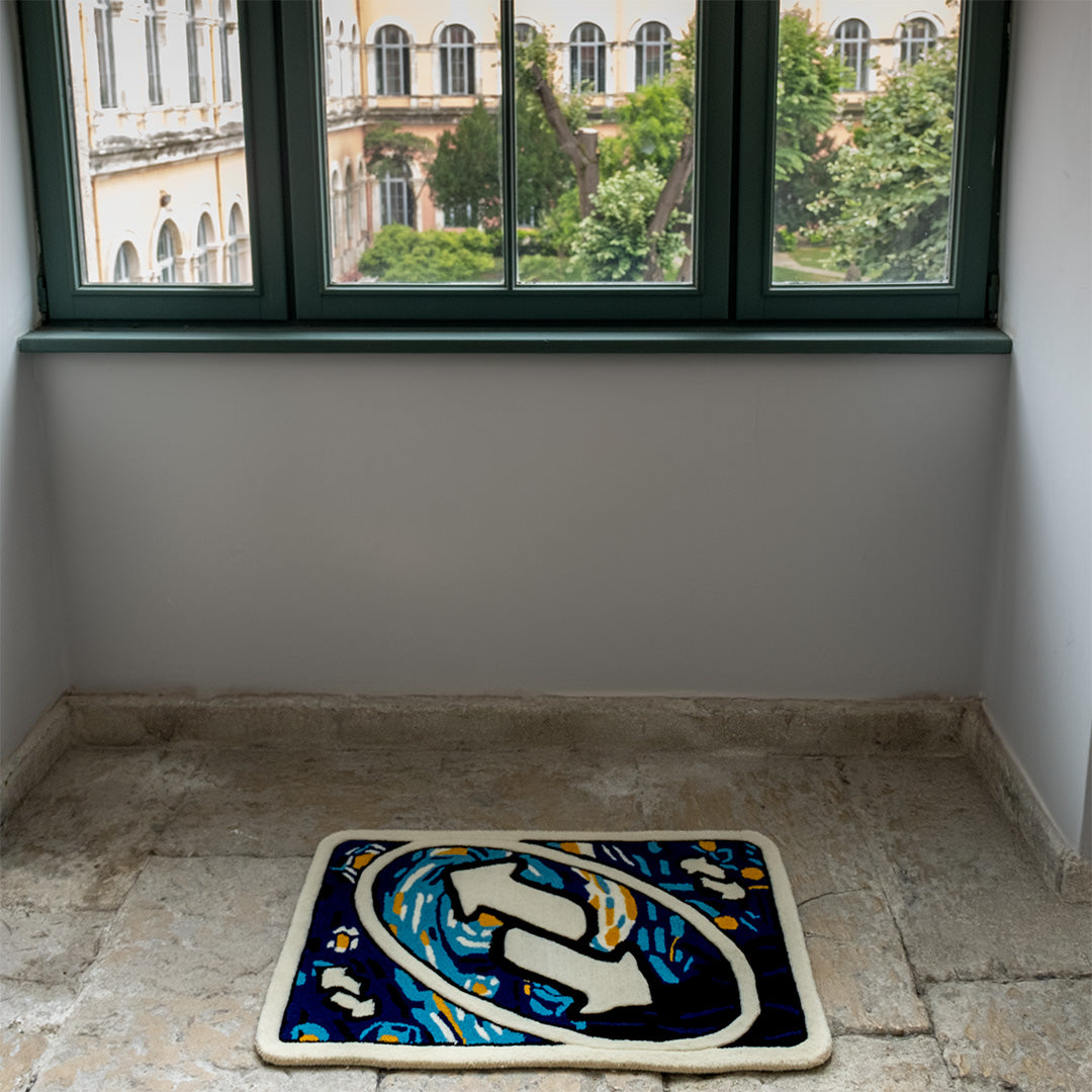 Reverse Rug - Starry Nights