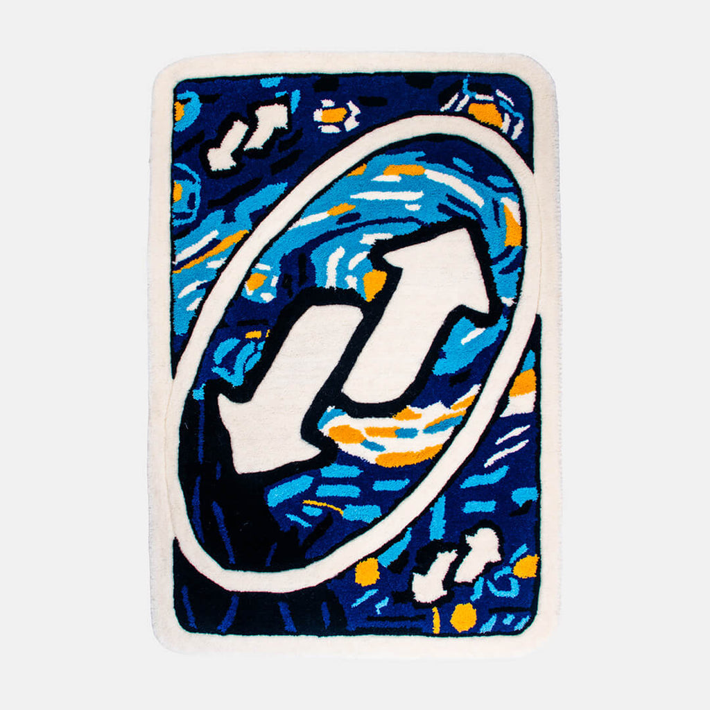 Reverse Rug - Starry Nights